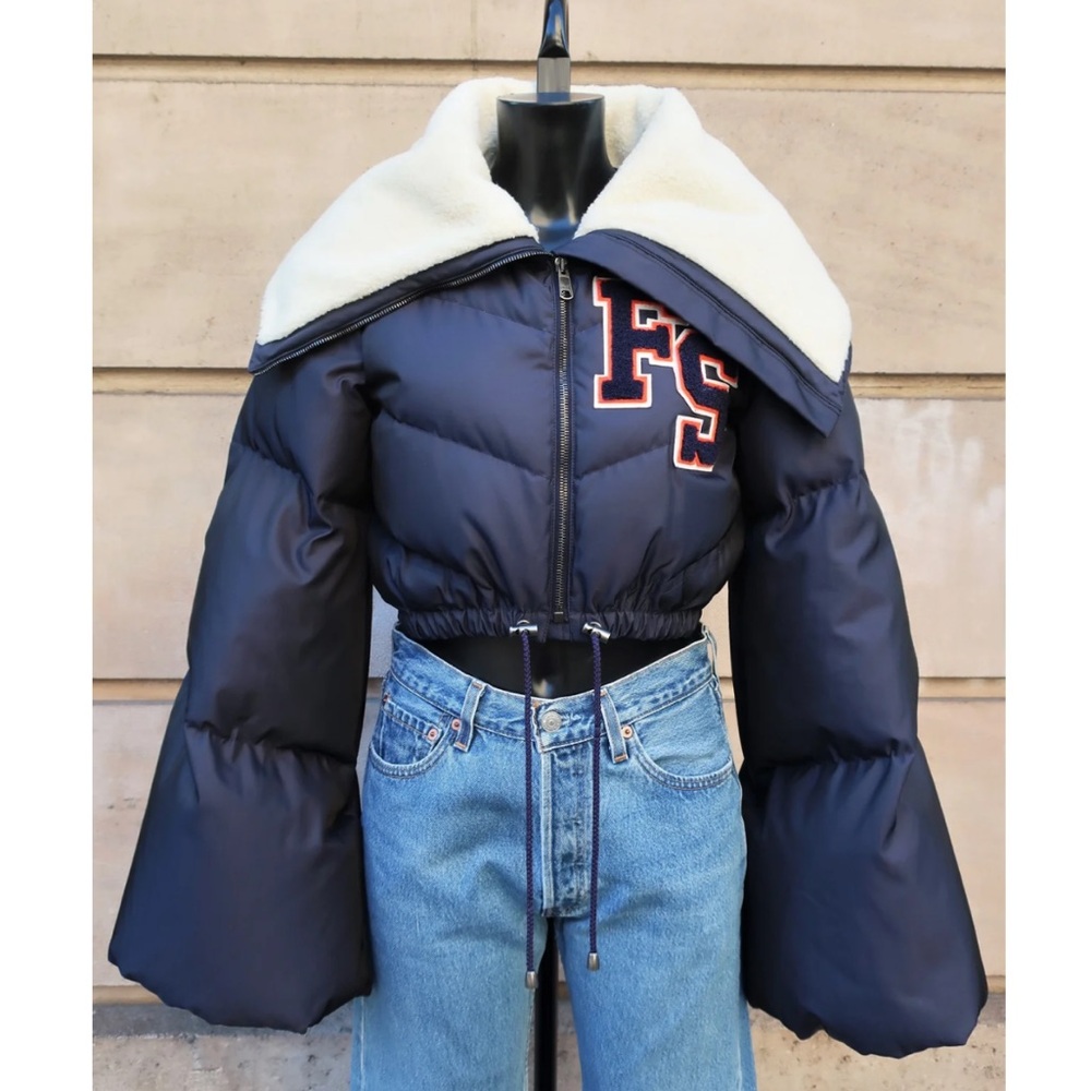 Rare Rihanna Fenty x Puma Oversized Cropped Puffer Jacket